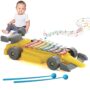 Premium Musical Car Piano Xylophone Toy, Plastic Car Xylophone (1 Set) - Buy Online at Alikart