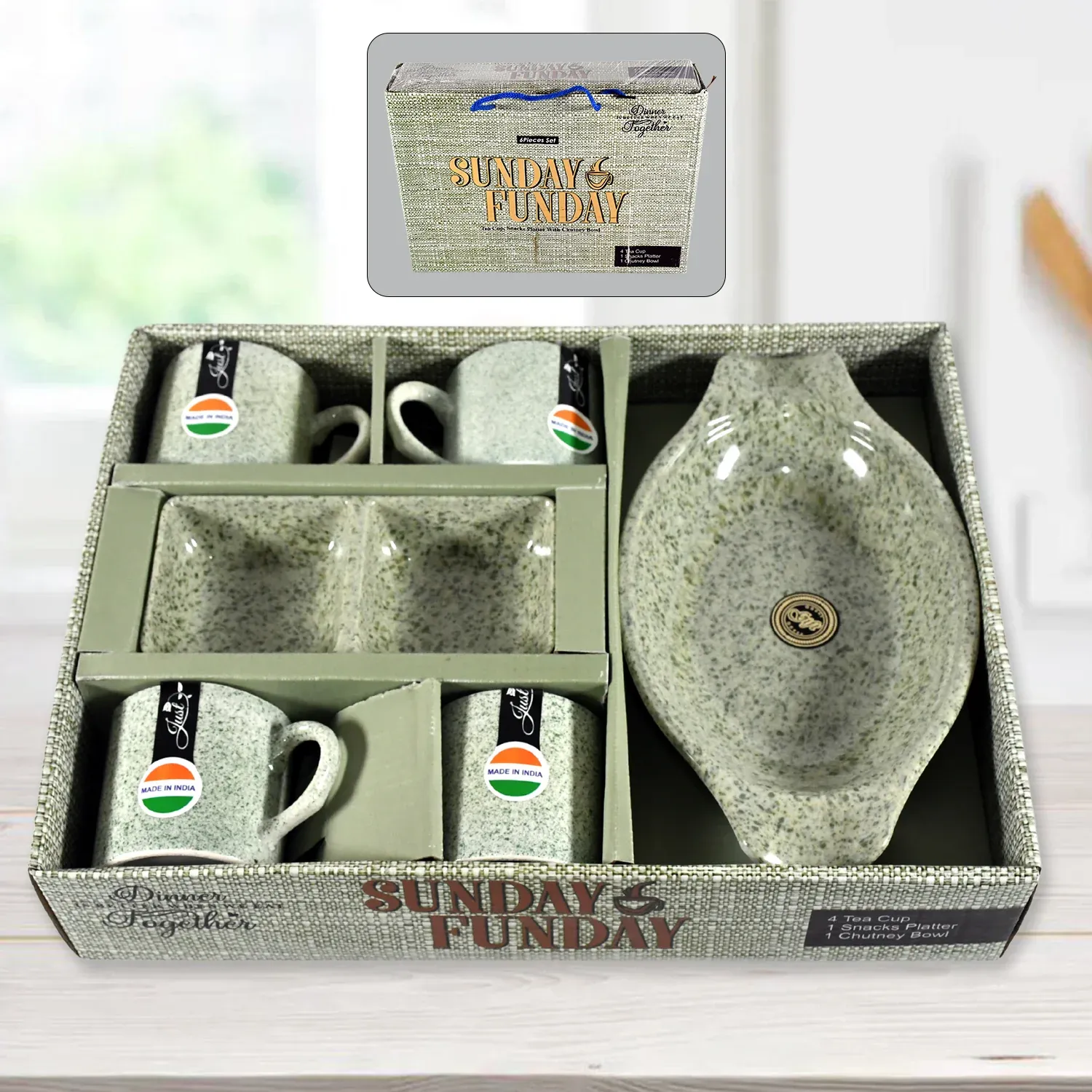 Premium 68324_sunday_funday_kitchen_6pc_set - Buy Online at Alikart