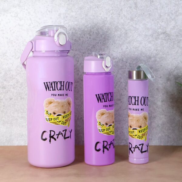 Premium Water Bottles – 2000ML + 900ML + 300ML – (Set)