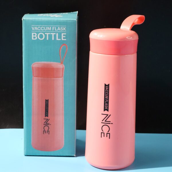 Plastic water Bottle – (Pink Color / 1 Pc / 400ML)
