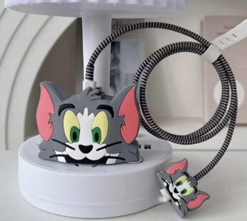 Cartoon Character Silicon Charger Case Cover iP 18-20W, iPhone (Mix Design / 1 Pc)