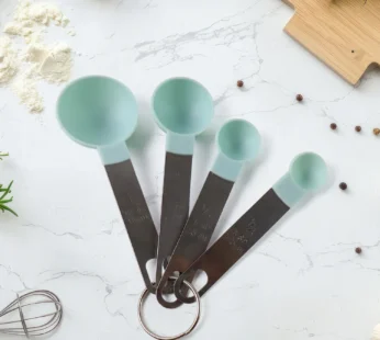 Premium Measuring Spoon Set with Stainless Steel Handles 4-Piece