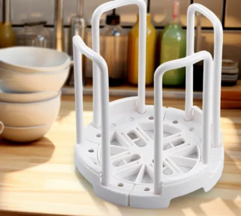Plastic Bowl Holder Bowl Organizer Drain Rack (1 Pc)