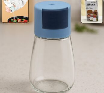 Glass Salt Dispenser for Cooking with 0.5g Precision (1 Pc)