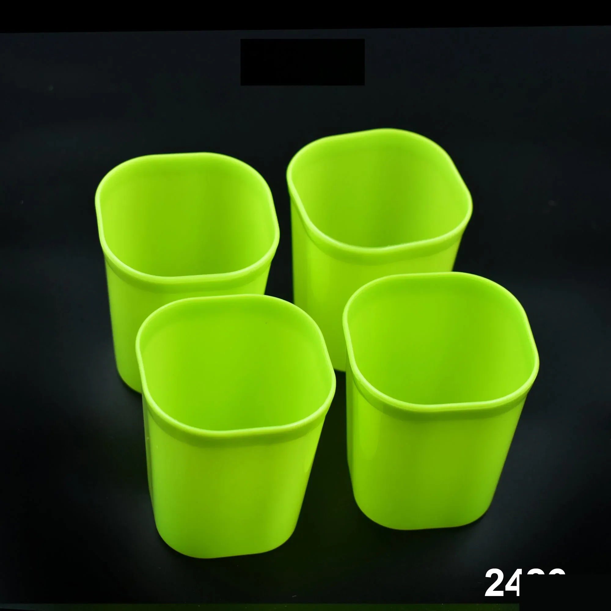 Plastic Drinking Glass Set For Drinking Milk Water Juice (Pack of 4) - Detailed Feature View 6
