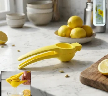 Konvex Hand Press Plastic Lemon Squeezer (1 Pc)