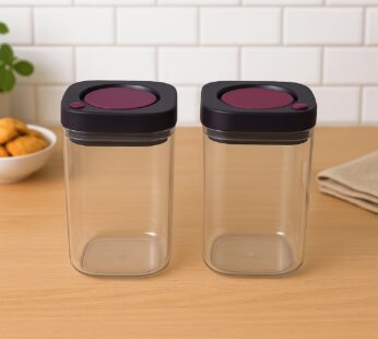 Supermom Airtight Kitchen Storage Containers (2 Pc Set / 1200ml)