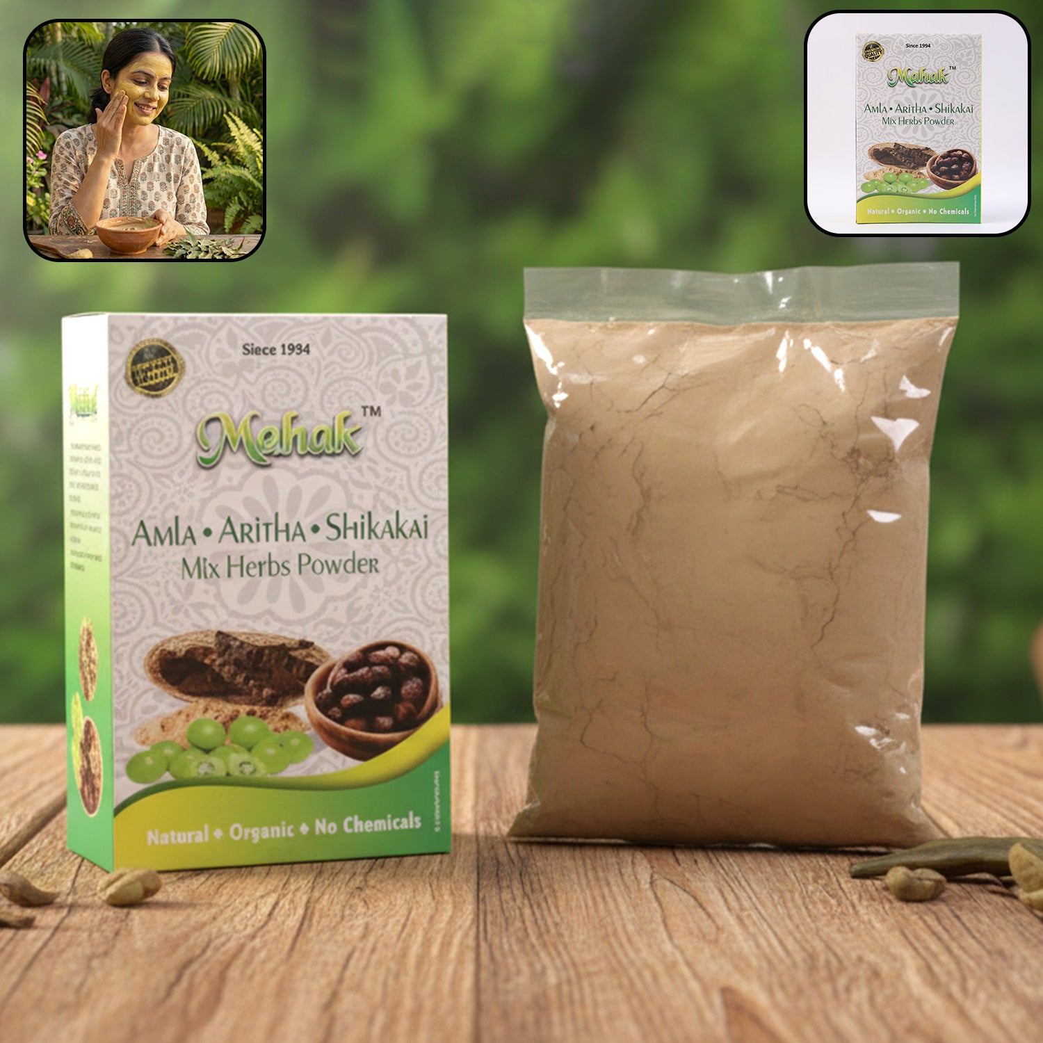 Premium Traditional Mixed Herbs Powder – 80 gm - Buy Online at Alikart