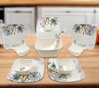Divine lunch Tableware, Dinner Set (11 Pcs Set)
