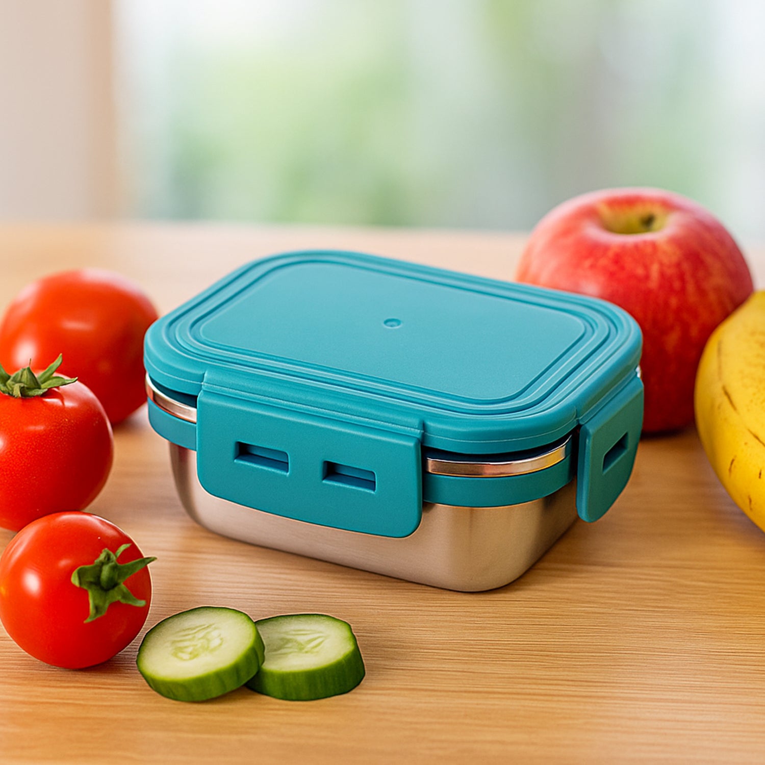 Premium Apex Stainless Steel Mini Stack Plate Food Container (Approx 200 ML) - Buy Online at Alikart
