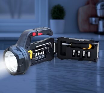 Multi Functional SOS Light With Tool Box, Torchlight (18 W)
