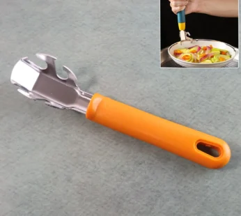 Multi-Functional Stainless Steel Hot Pot Gripper Clamp & Pan Lifter Tool (1 Pc)