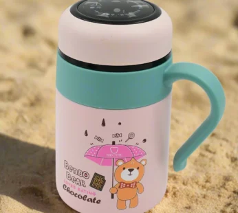 Smart Vacuum Insulated Water Bottle with LED Display & Gift Box (600 ML Approx)