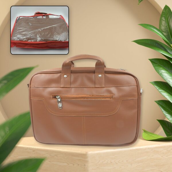 Multipurpose Bag, Shoulder Side Bag Office Laptop Faux Leather Executive Formal Laptop & MacBook Messenger / Office / Travel / Business / Shoulder