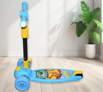 Jumbo Scooter for Kids 2 Wheels Steel Frame Large Foldable & Height Adjustable