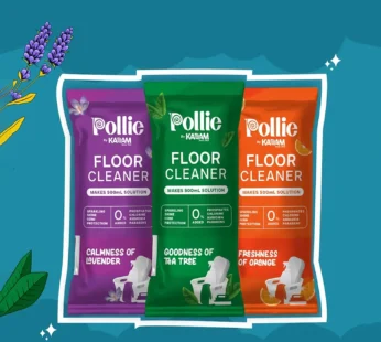 Pollic Kadam Concentrated Floor Cleaner Refill Kit with Reusable Measuring Bottle