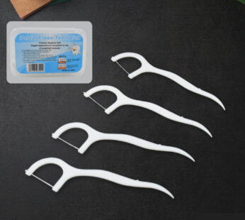 2 In 1 Tooth Picks Flosses / Sticks, Portable Toothpicks (50 Pc Set)