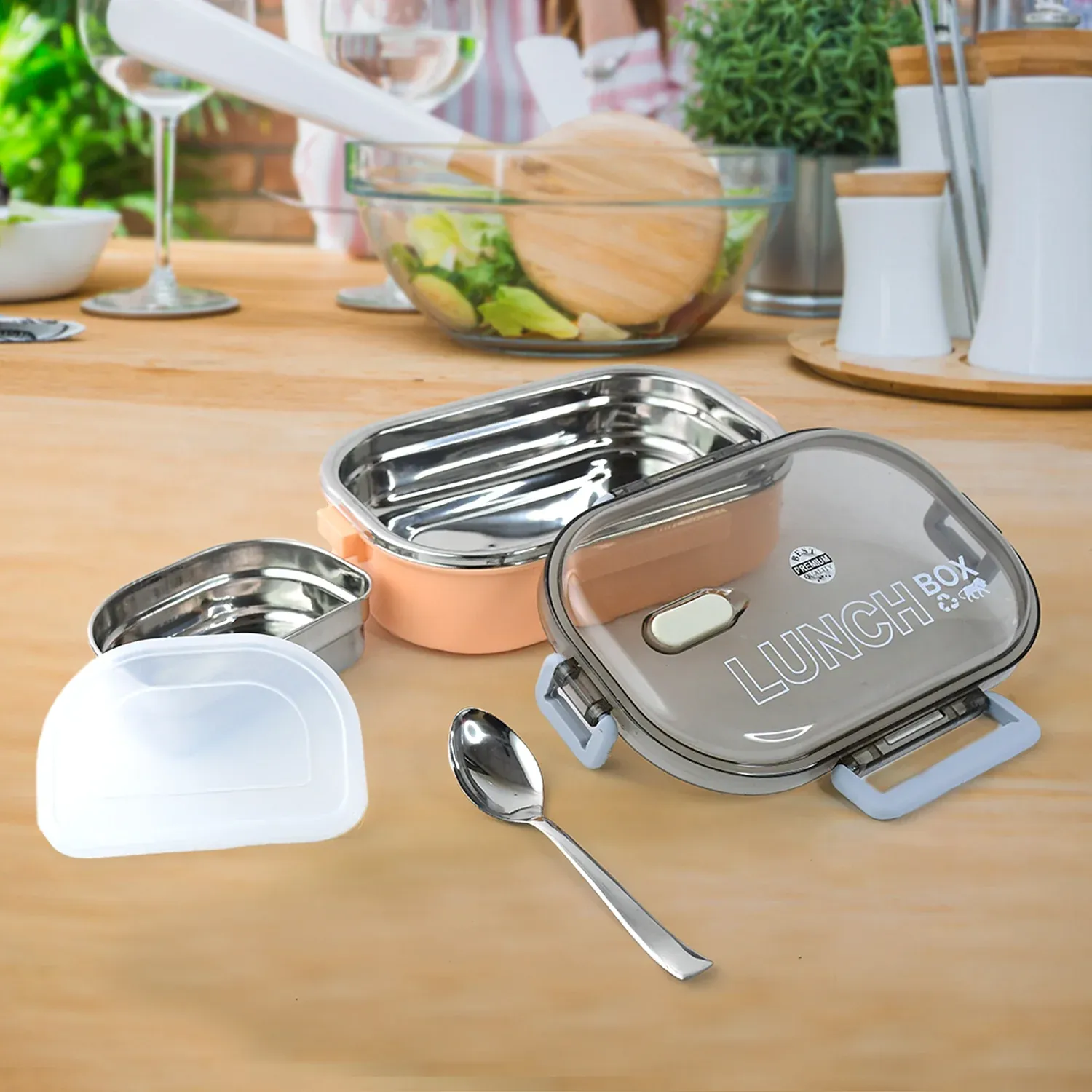 Premium Home Chef Premium Leak-Proof Lunch Box - Buy Online at Alikart