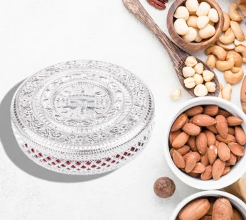 Round Box, Dry Fruit Box For Kitchen Storage Home Decor