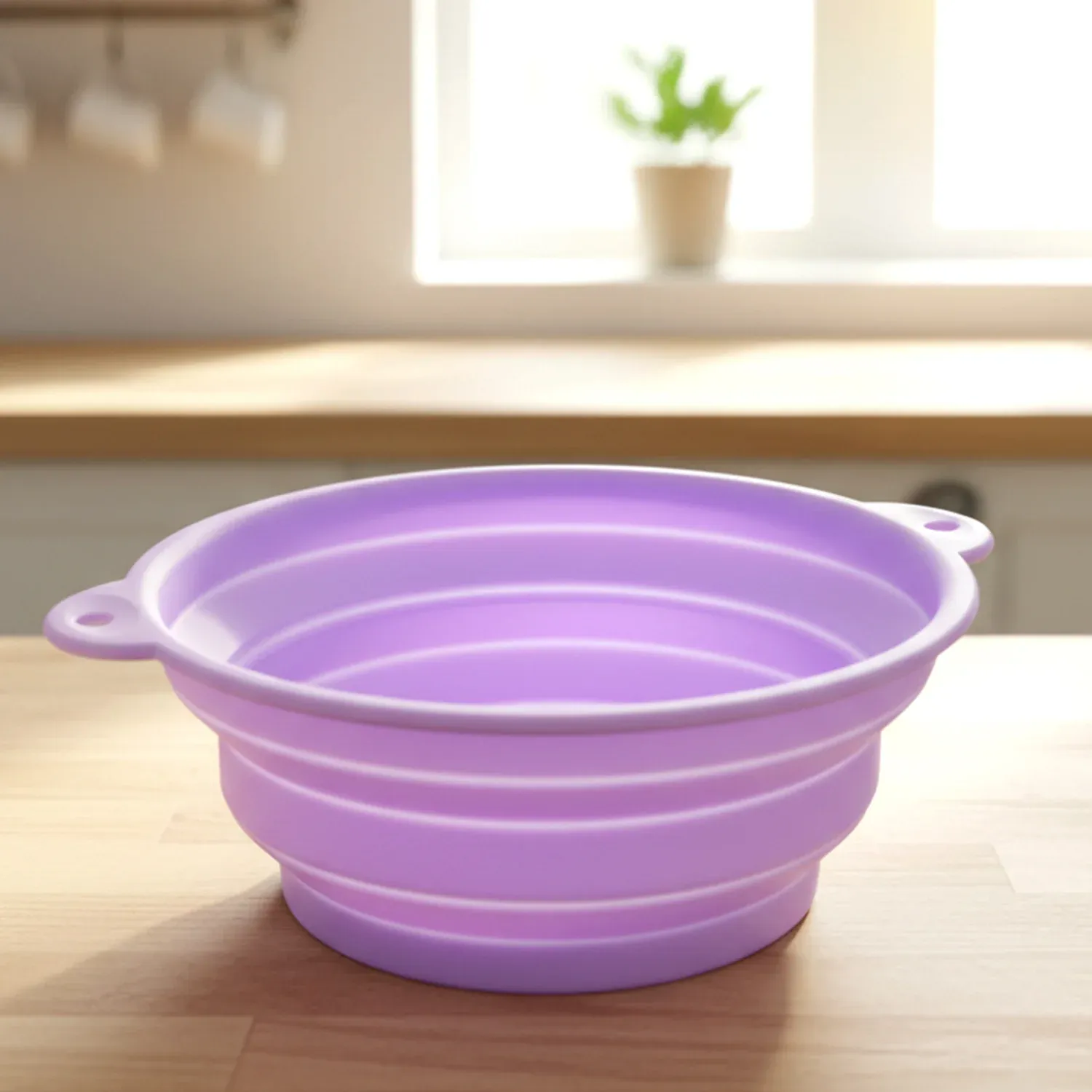 Premium Multipurpose Folding Silicone Facial Ice Bath Bowl - Buy Online at Alikart