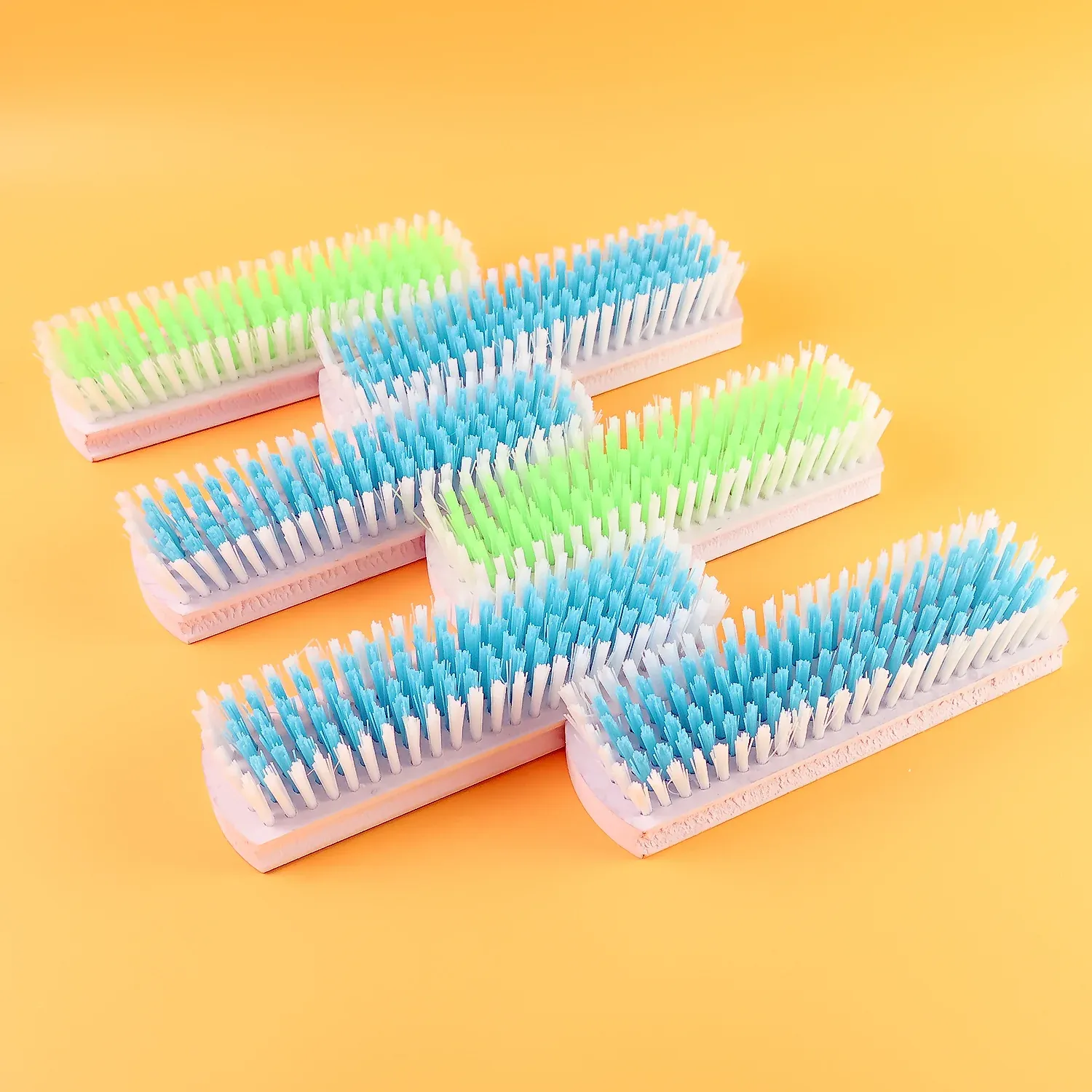 VeePee 6-Piece Cloth Washing and Cleaning Scrub Brush Set - Detailed Feature View 2