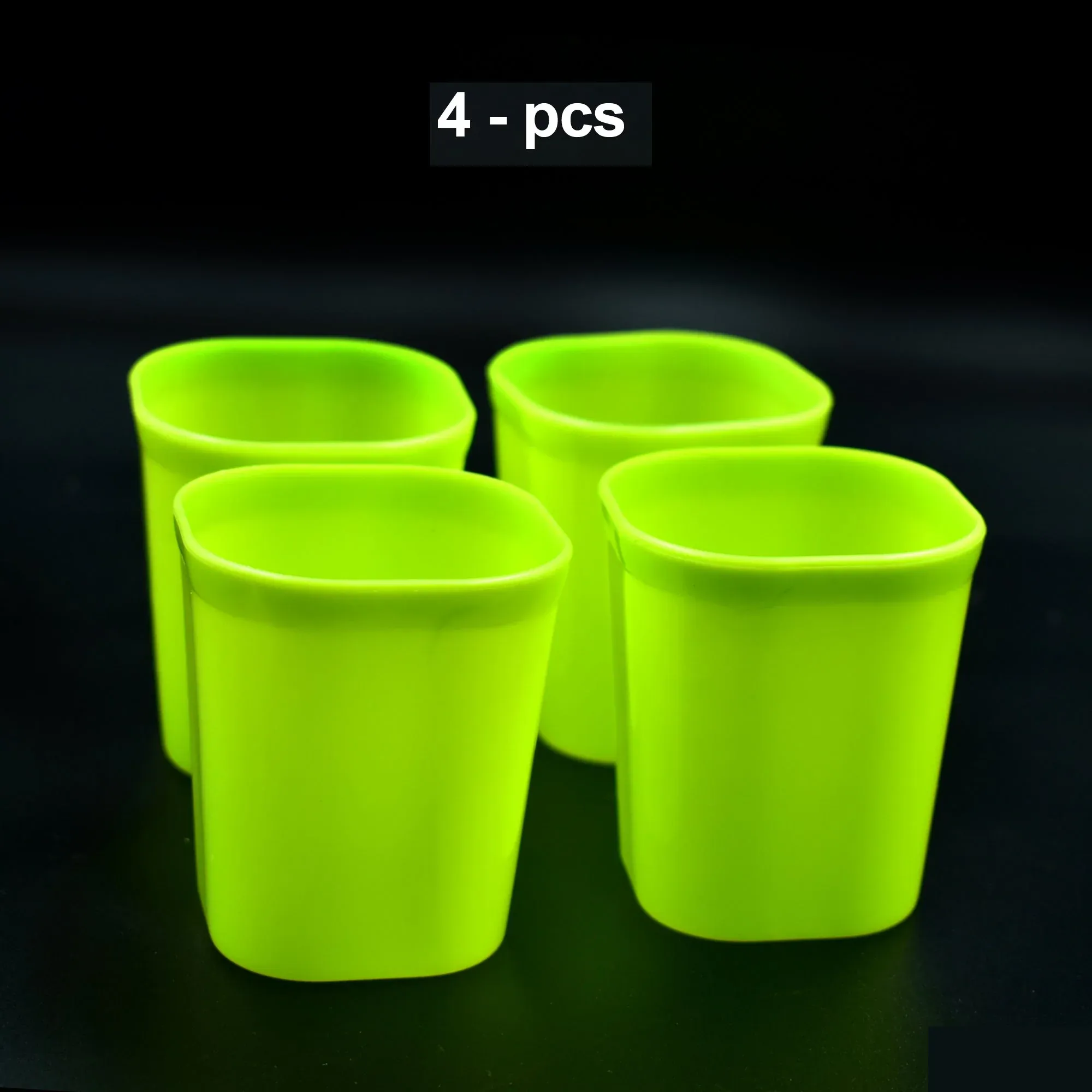 Plastic Drinking Glass Set For Drinking Milk Water Juice (Pack of 4) - Detailed Feature View 7