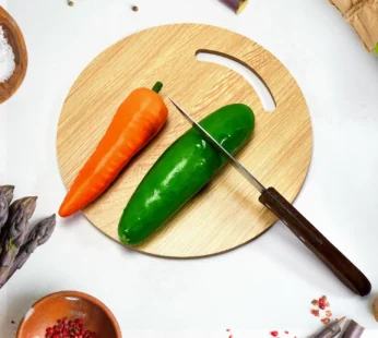 Wooden Round Chopping Board  For Chopping Fruit & Vegetable