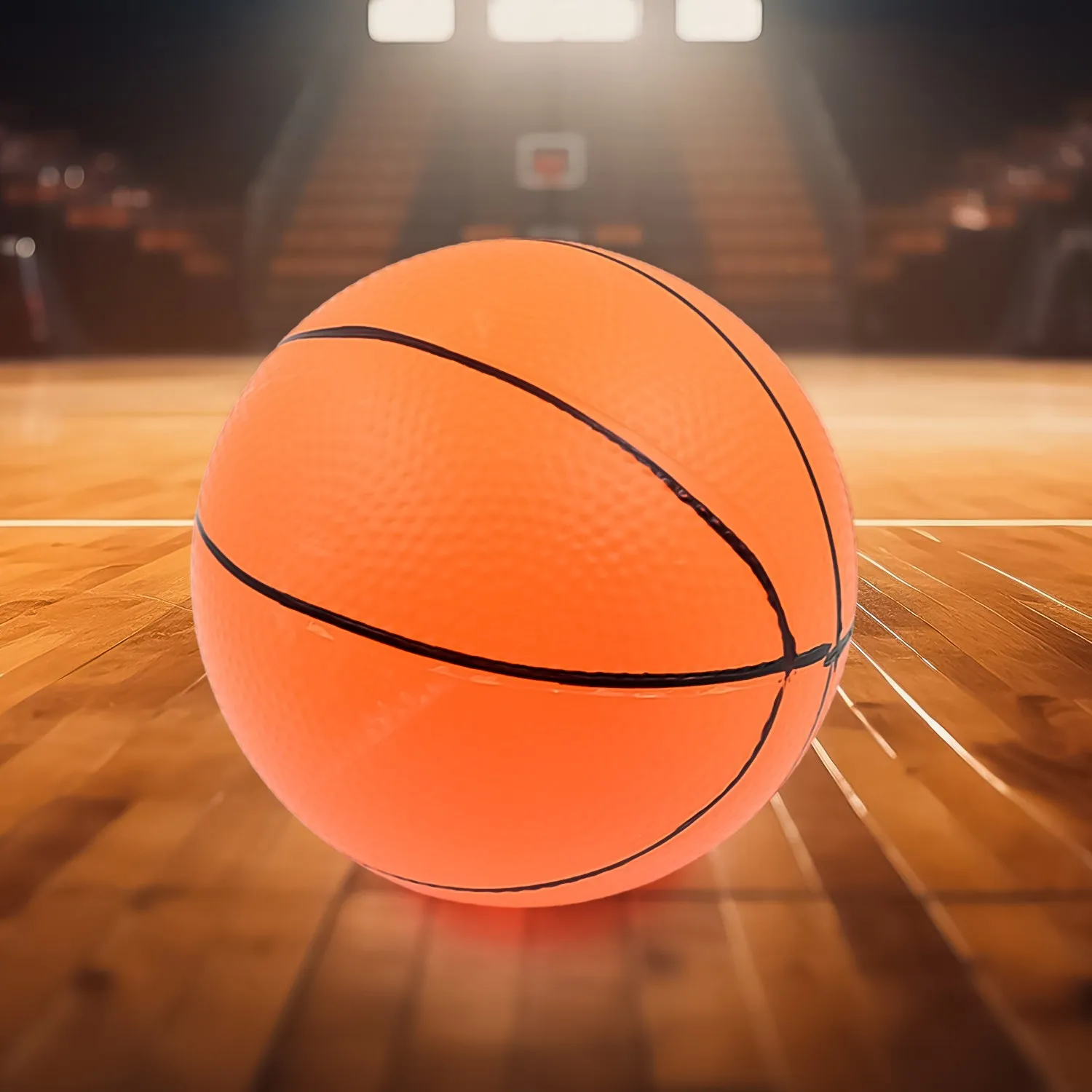 Mini Bouncy Basketball (1 Pc) - Detailed Feature View 3