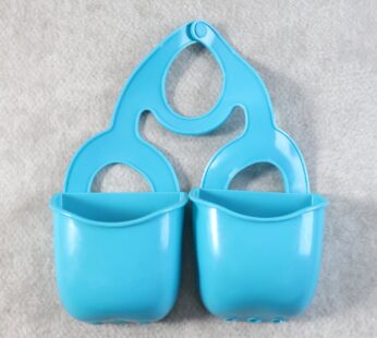 Double Layer Sink Hanging Storage Basket (1 Pc)