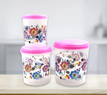 3 Pc Storage Container used in all kinds of places including household