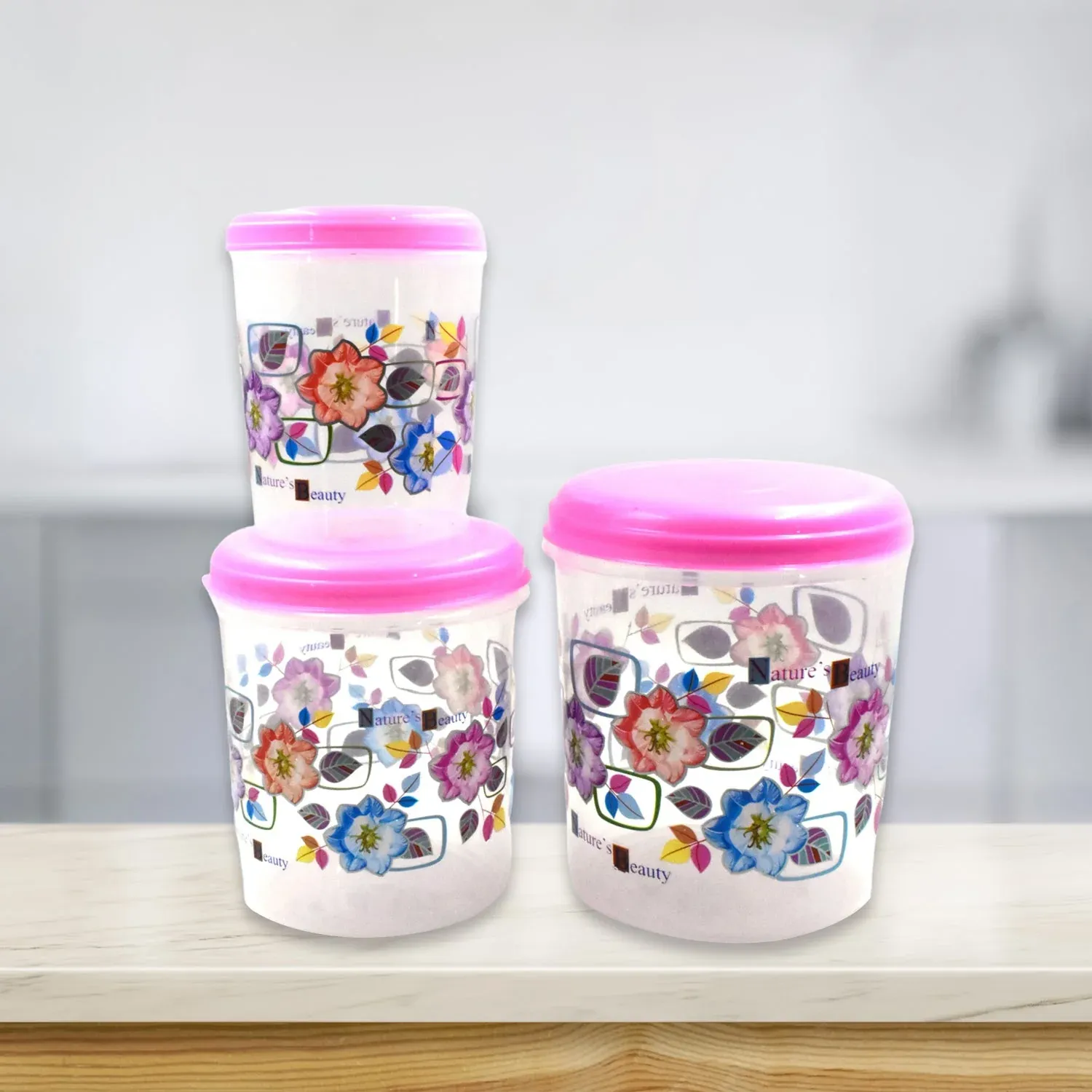 Premium 3 Pc Storage Container used in all kinds of places including household - Buy Online at Alikart