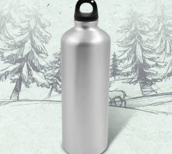 Aluminum Durable Sports Water Bottle (1 Pc / Mix Size & Color)