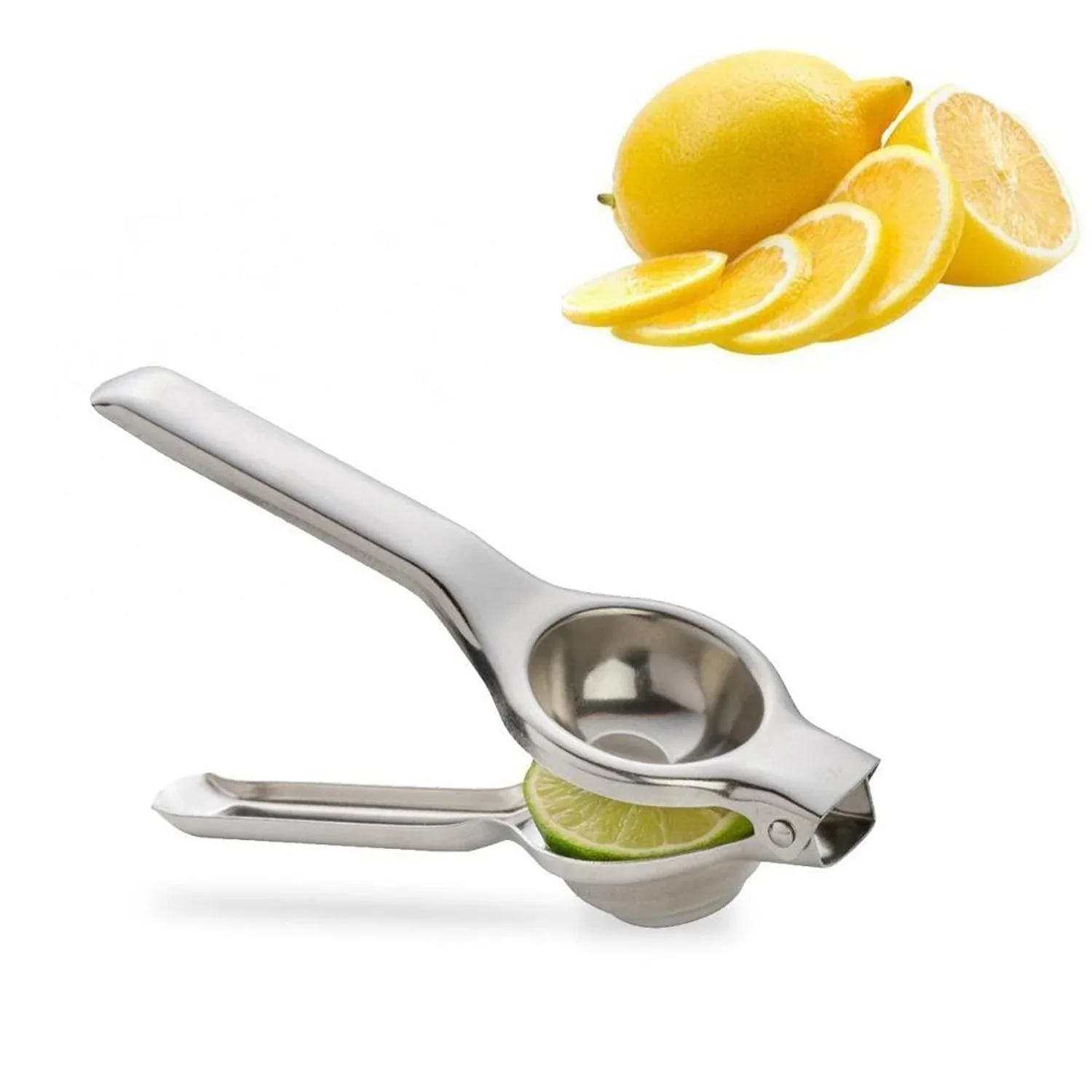 Stainless Steel Lemon Squeezer for Efficient Juice Extraction - Detailed Feature View 5