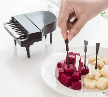 10 Pc Piano Fruit Forks: Fun & Functional for Snacks (Set)