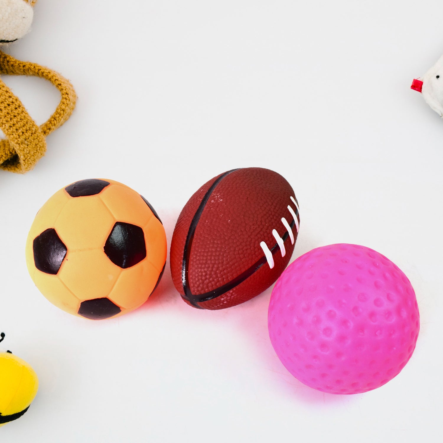 Premium Sports Squeeze Ball Toy Set of 3 Soft Balls for Kids/Toy for Kids - Buy Online at Alikart