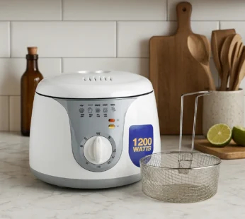 Orbit Adjustable Electric Deep Fryer – 1200W