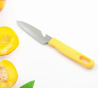 Stainless Steel Knife for Kitchen Use with Non-Slip Handle and Blade Cover 1 Pc