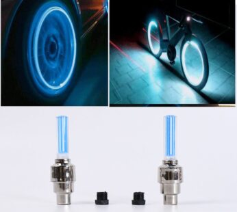 LED Flash Light lamp tyre Wheel Valve Sealing caps (2 Pc / Mix Color)