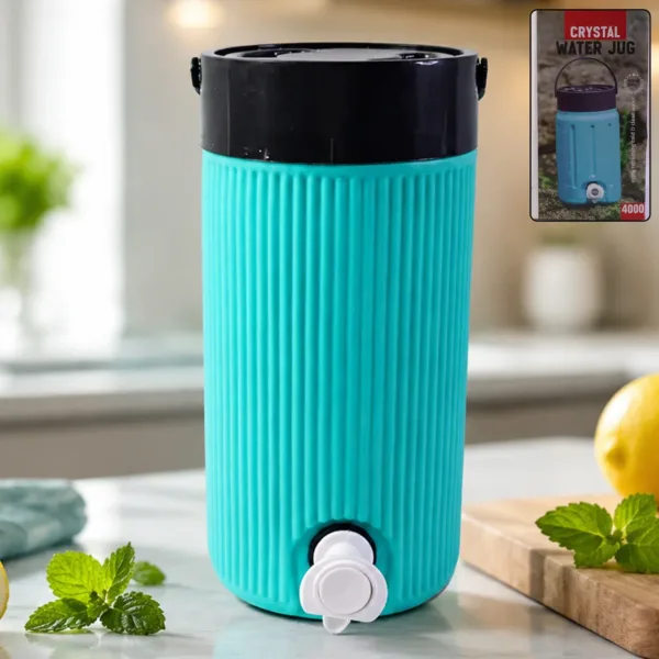 Insulated Water Jug with Tap Leakproof, Travel Cooler (2.5 Ltr)