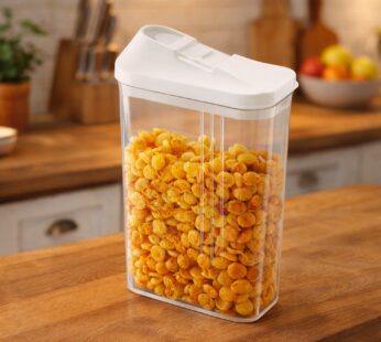 Airtight Lock & Pour Kitchen Storage Container (1 Pc)