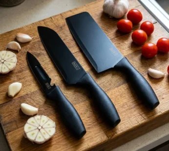 3-in-1 Professional Kitchen Knife Set (1 Set)