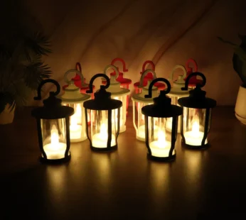 Decorative Lantern Shaped Flameless LED Candles (12 Pc)