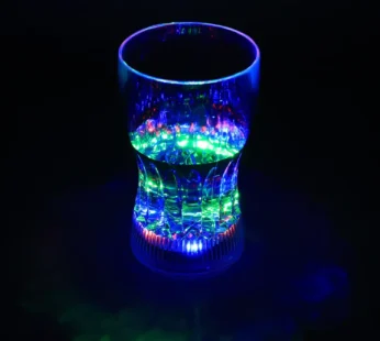Plastic Fancy LED Light Glass 200 ML (1 Pc)