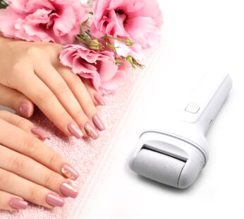 Portable Electric Foot File – Rechargeable Callus Remover & Pedicure Tool Smooth Feet