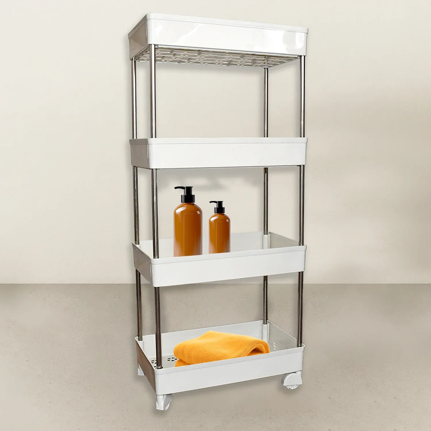 4 Layer Kitchen Rack For Holding And Placing Types Of Things - Detailed Feature View 3