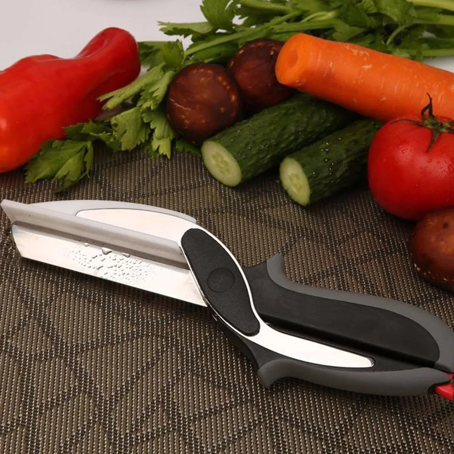 Clever Cutter 2 in 1 Food Chopper Slicer Dicer Vegetable Fruit Cutter - Detailed Feature View 6