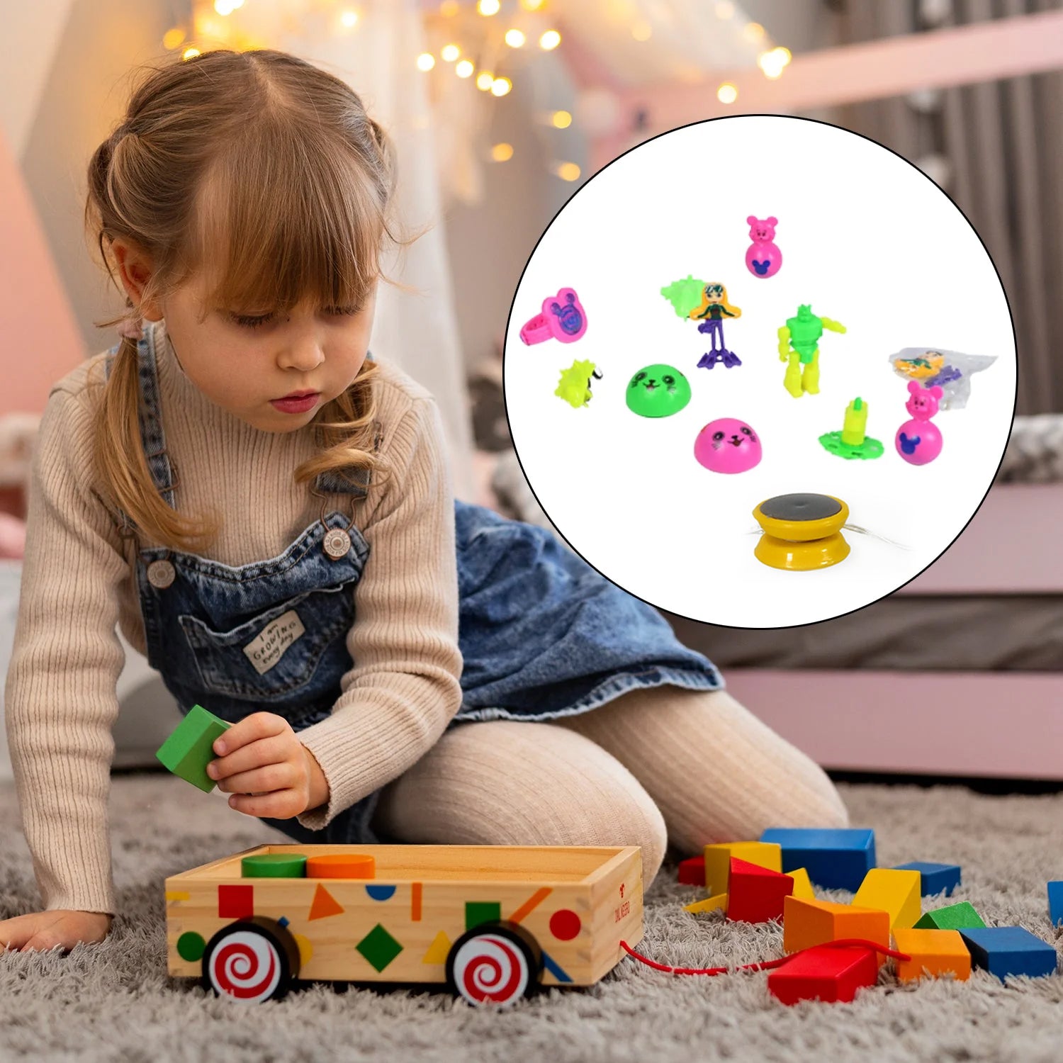 12pc Mix All New Toy And Plastic Pouch Mix All Types Playing Toy For Kids - Detailed Feature View 7
