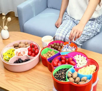 5Compartments Party Food Storage Snack Nuts Box