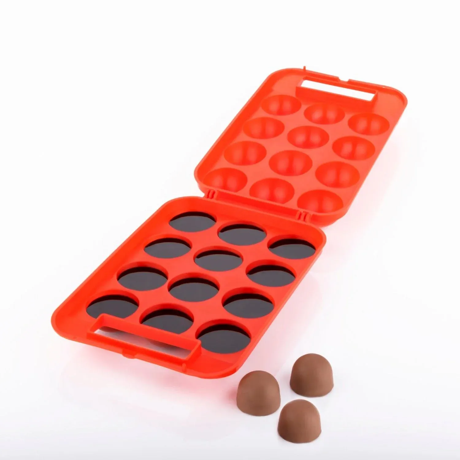 Plastic Egg Carry Tray Holder Carrier Storage Box - Detailed Feature View 4