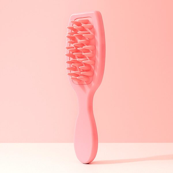 Multipurpose Silicone Scalp Massager Shampoo Brush (1 Pc)